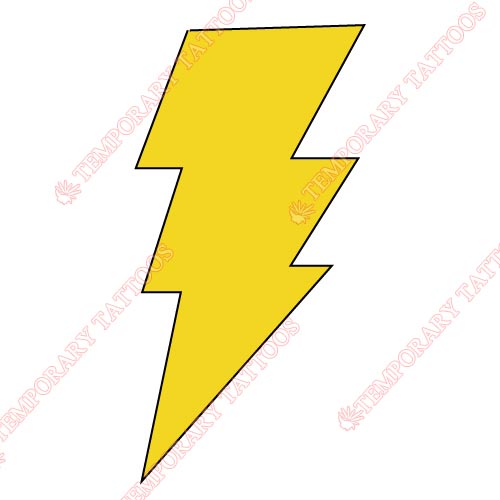 Captain Marvel Customize Temporary Tattoos Stickers NO.5845